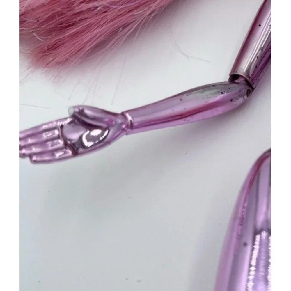 Vintage 1986 Mattel Spectra Lacy Spacy Doll Pink Chrome Cyborg Shimmerons 80s
